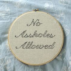 ASSHOLES ARE BAD: A Lesson in the Totally Obvious