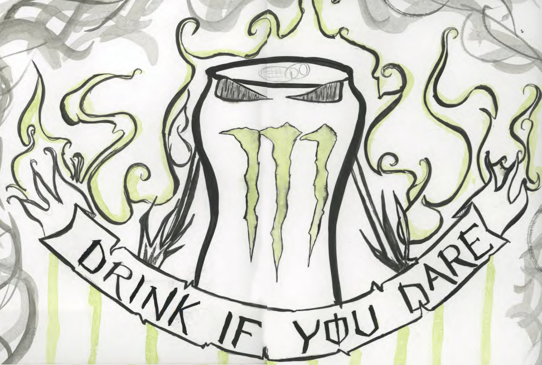 The Foul Beast That Is The Monster Energy Drink