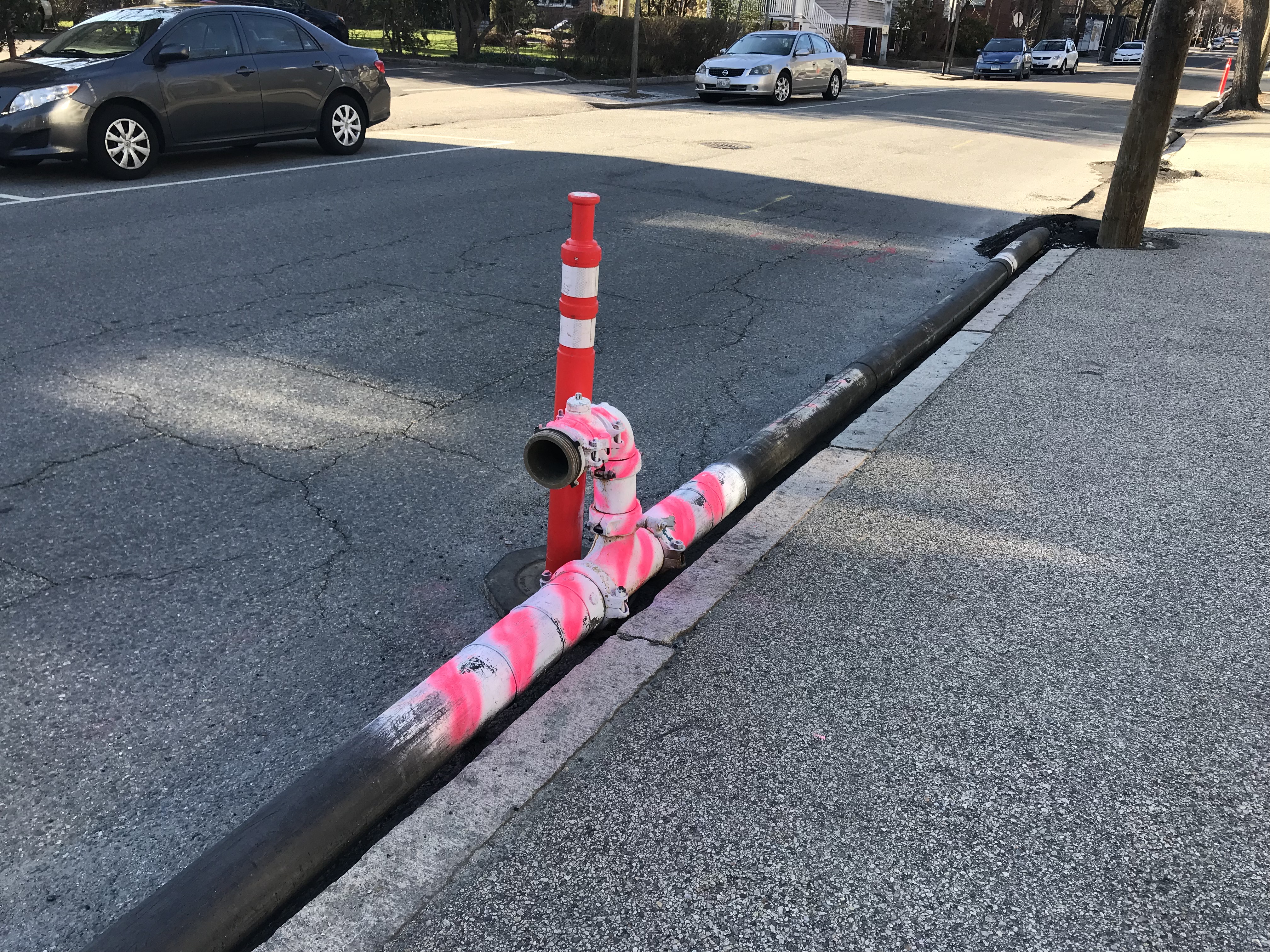 Pipe Being Laid All Over Brown University Campus