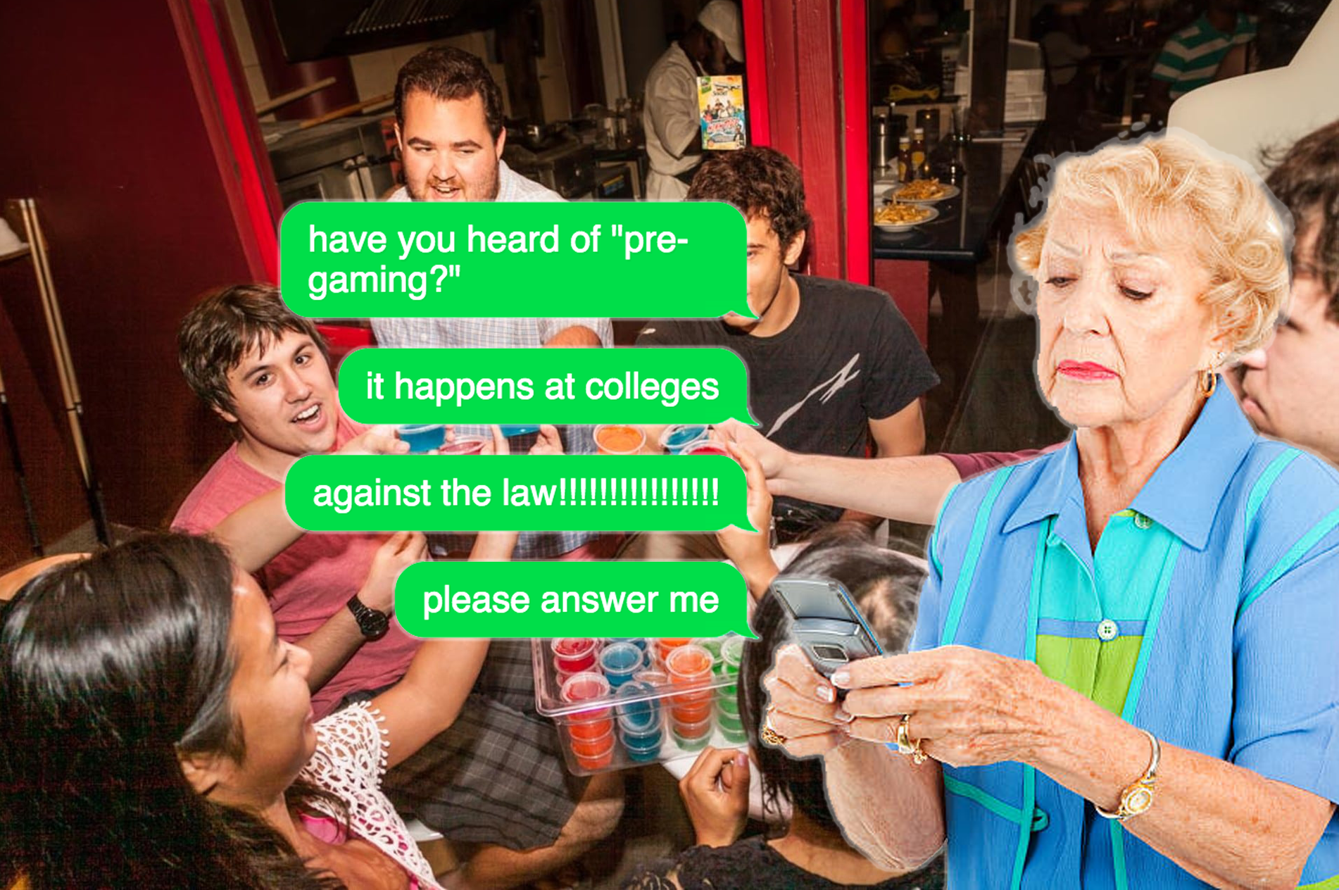 ‘Pre-Gaming’: the New Party Craze My Great-Aunt Told Me (via Email) Is Taking Campuses by Storm