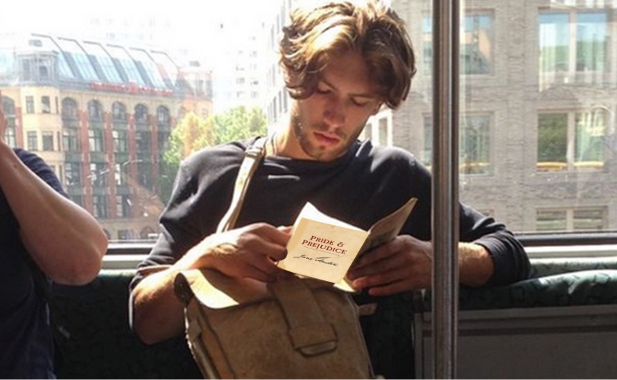Stop! Man on Public Transport Reading Book Written By Woman is (Probably) Not Your Soulmate