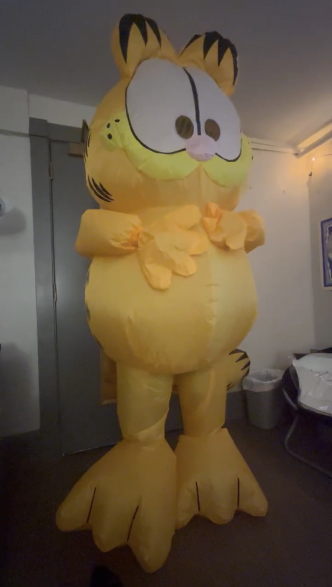 Back off Ladies, That was MY Boyfriend in the Inflatable Garfield Suit