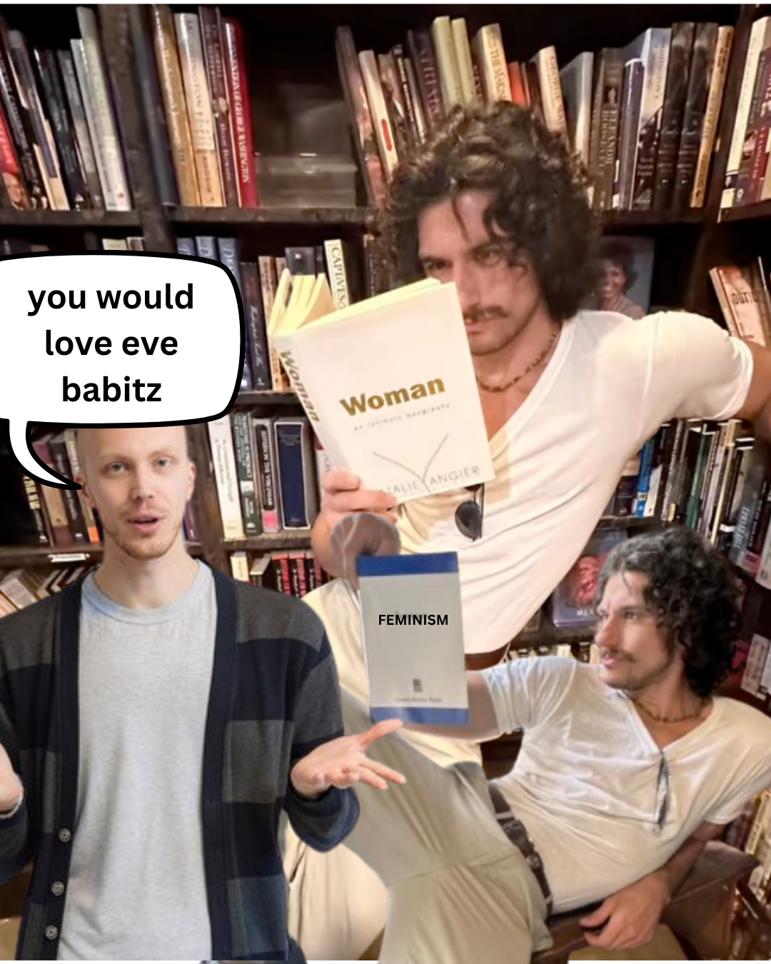 Man Admires Woman for Her Tight, Wet Intellect