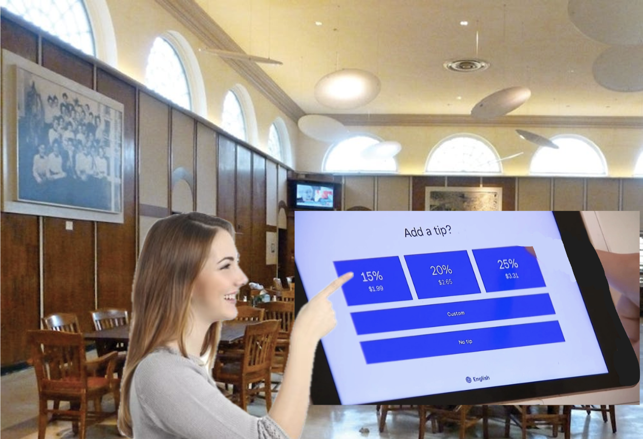 Dining Halls Add Tip Option to Cover Budget Deficit
