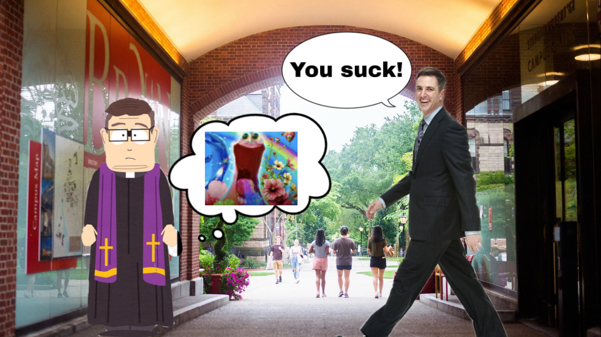 Faunce Arch Preacher Just Doing Rejection Therapy